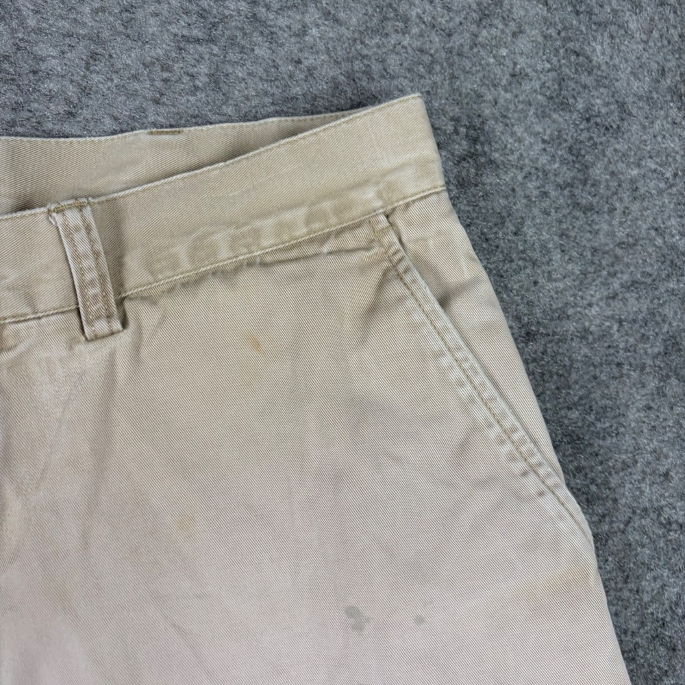 Vintage Polo Ralph Lauren Prospect Shorts Mens 34 Tan Golf Old Money Chino Twill - Picture 8 of 16